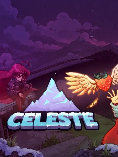 Kansikuva pelist&auml; Celeste